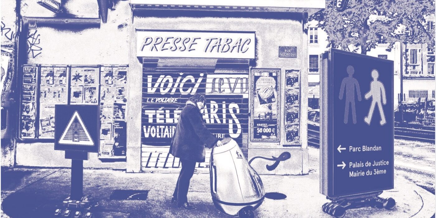 Mobilier urbain mobile