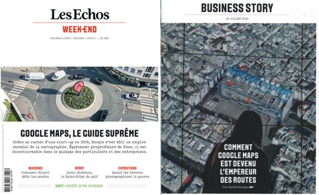 Google maps les echos