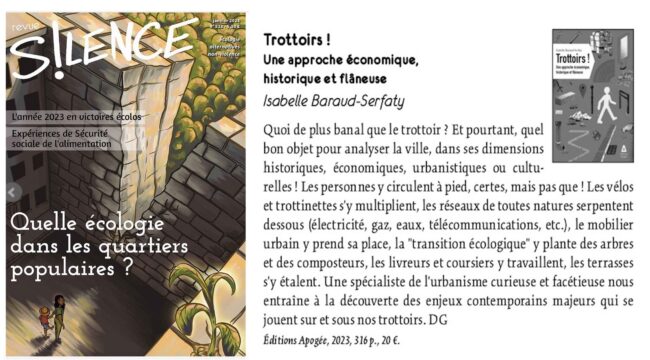 Silence et trottoirs