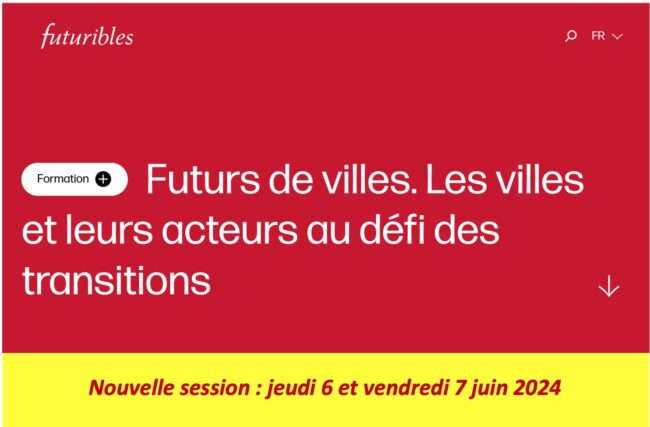 Futurs des villes juin 2024 new
