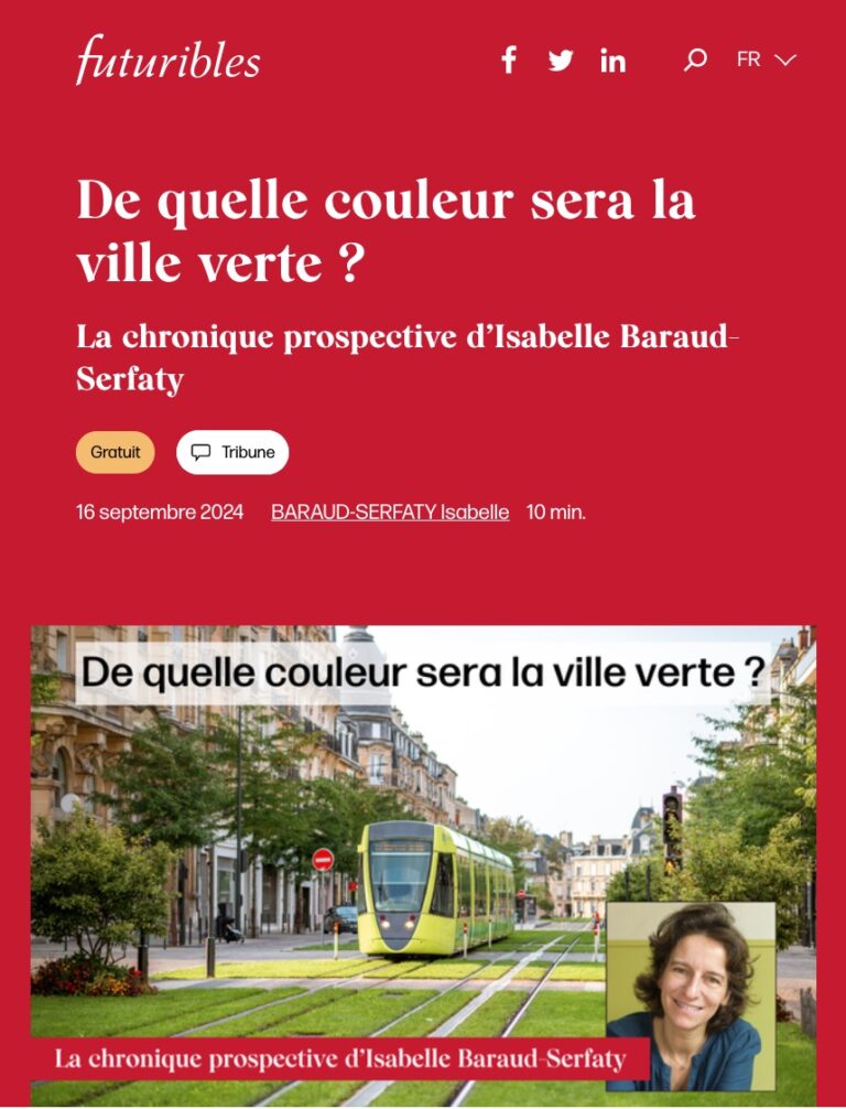 Ville-verte-couv De quelle couleur sera la ville verte ?